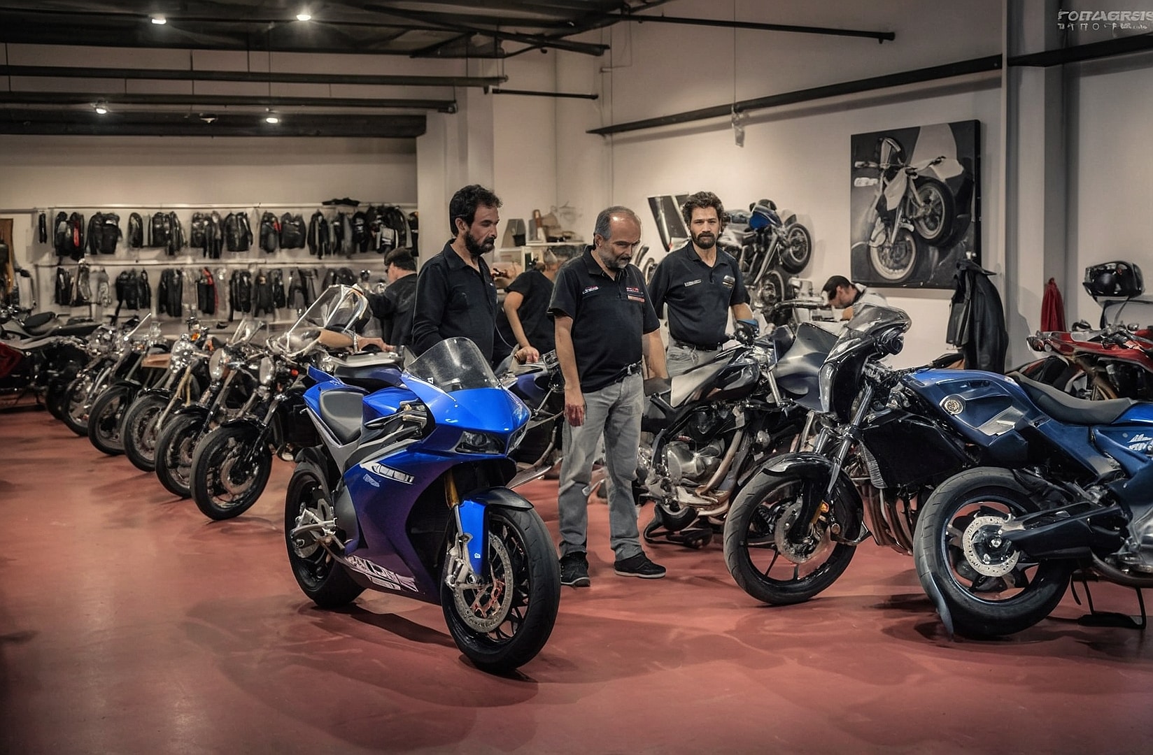 Atención profesional para motos